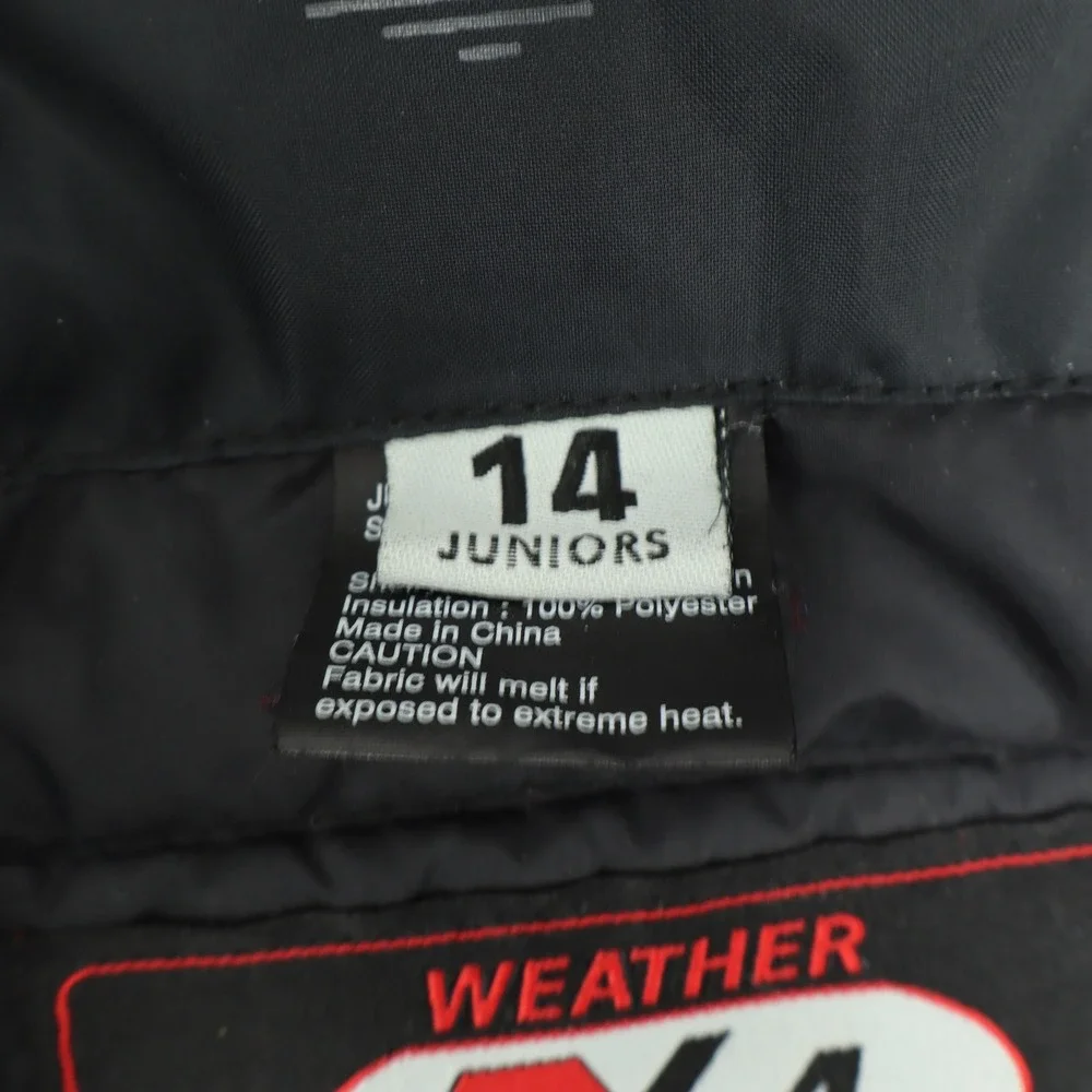 Obermeyer Mach 1 Juniors Ski Jacket Size 14 Yellow Black Gray Waterproof